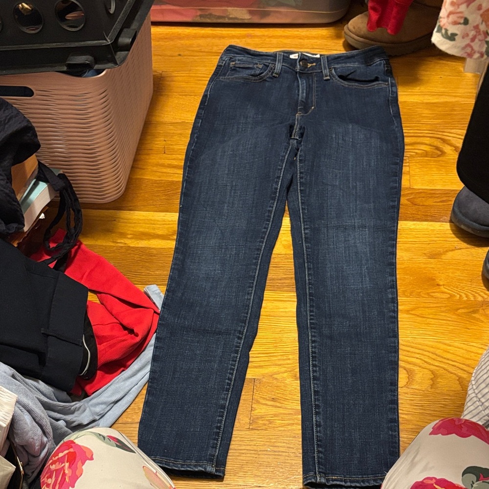 Levi's Women's Skinny Jeans - Dark Blue